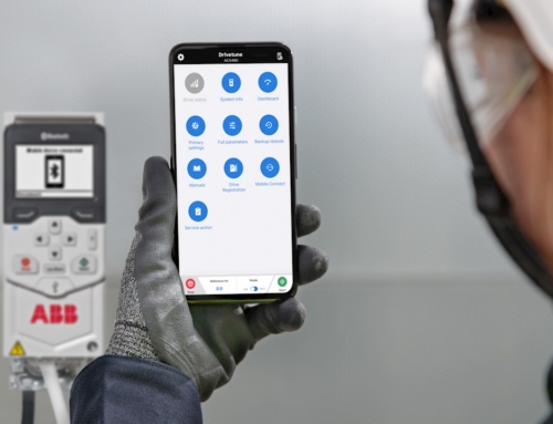 IHM avançada para inversores de frequência ABB